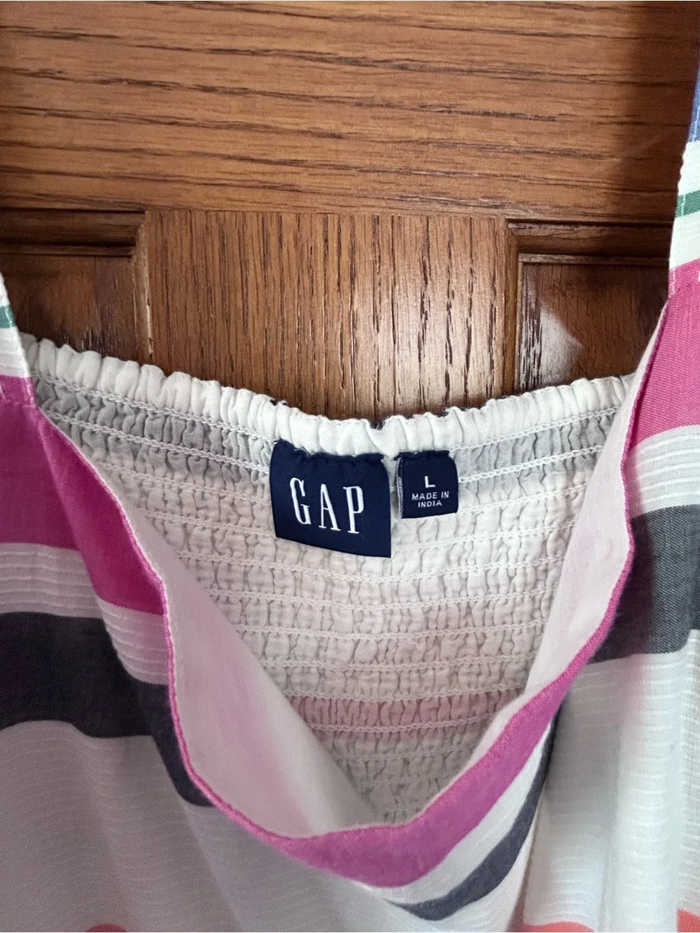 GAP Pink, Blue & Green Striped Sundress - Picture 3 of 6